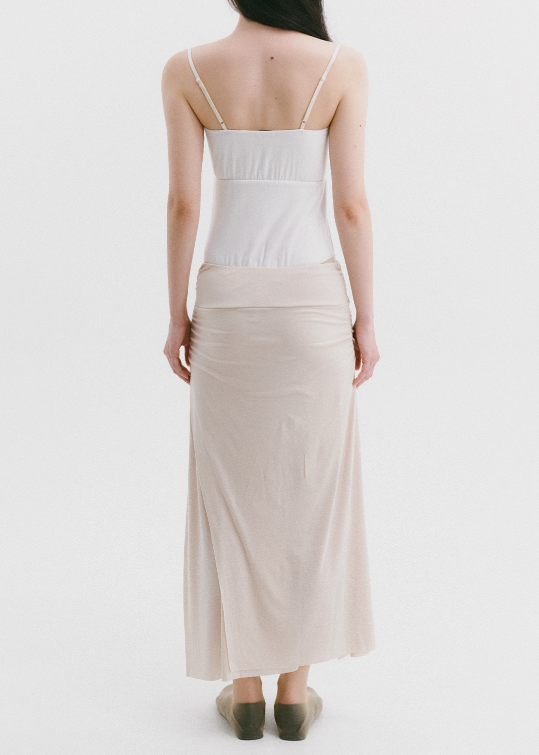 【10/3(Sat) 11:00】Gather Body Suit (White)