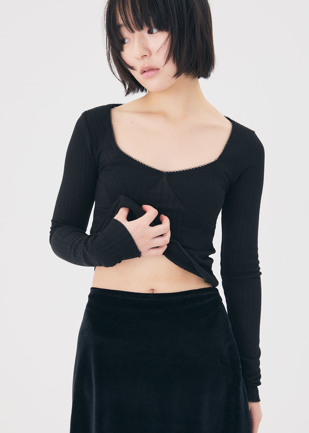 【NEW】Lingerie Top (Black)