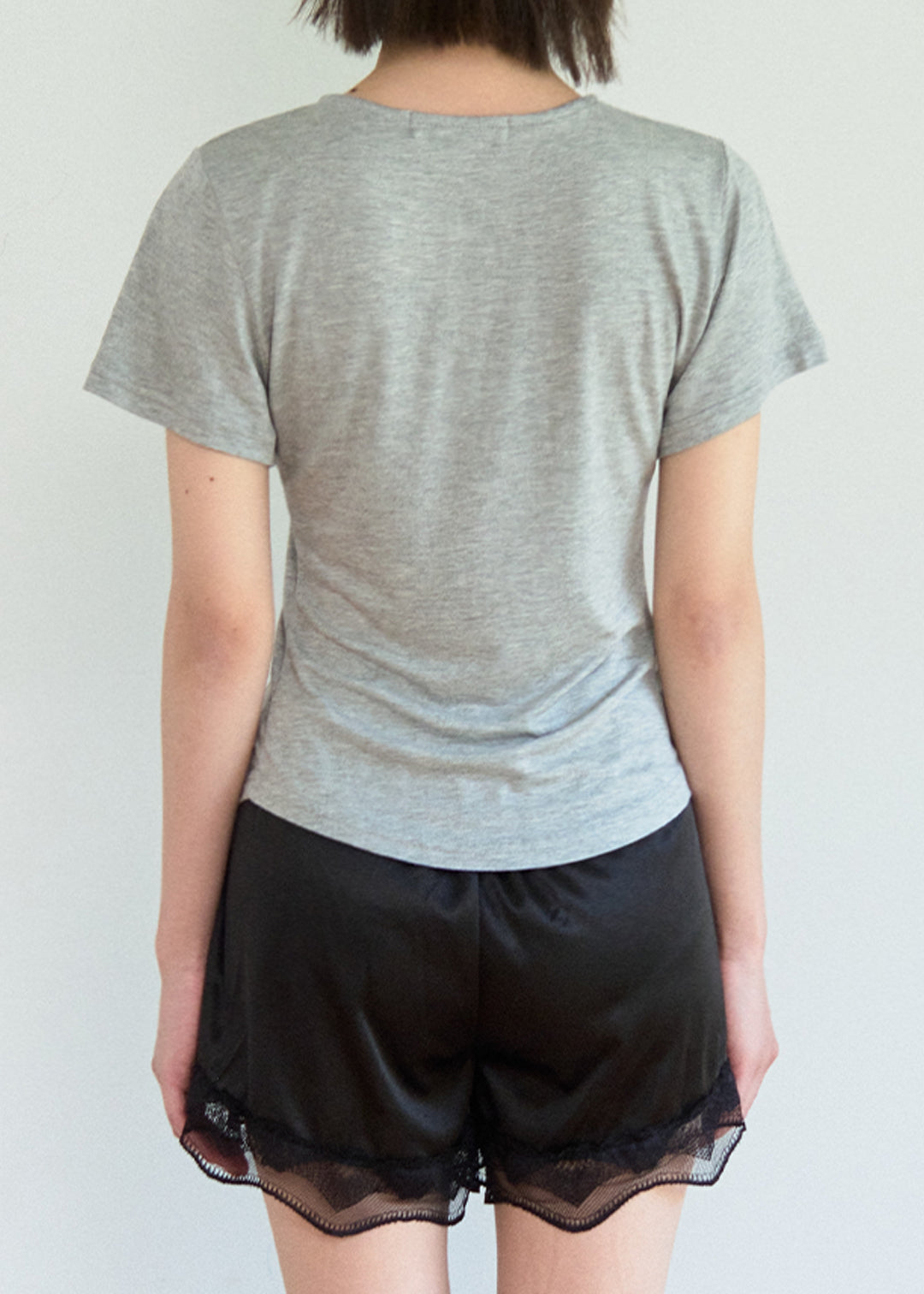 Cardigan Tee (Gray)