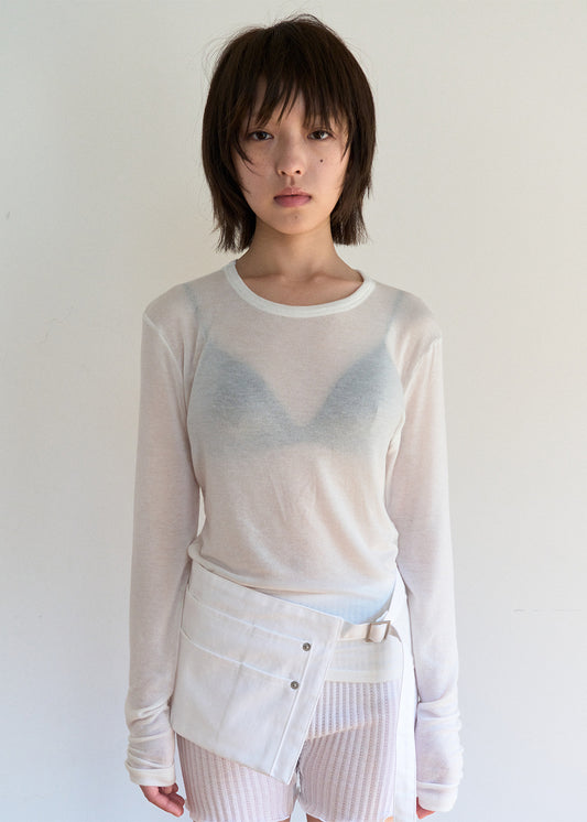 Sheer Tops (White)
