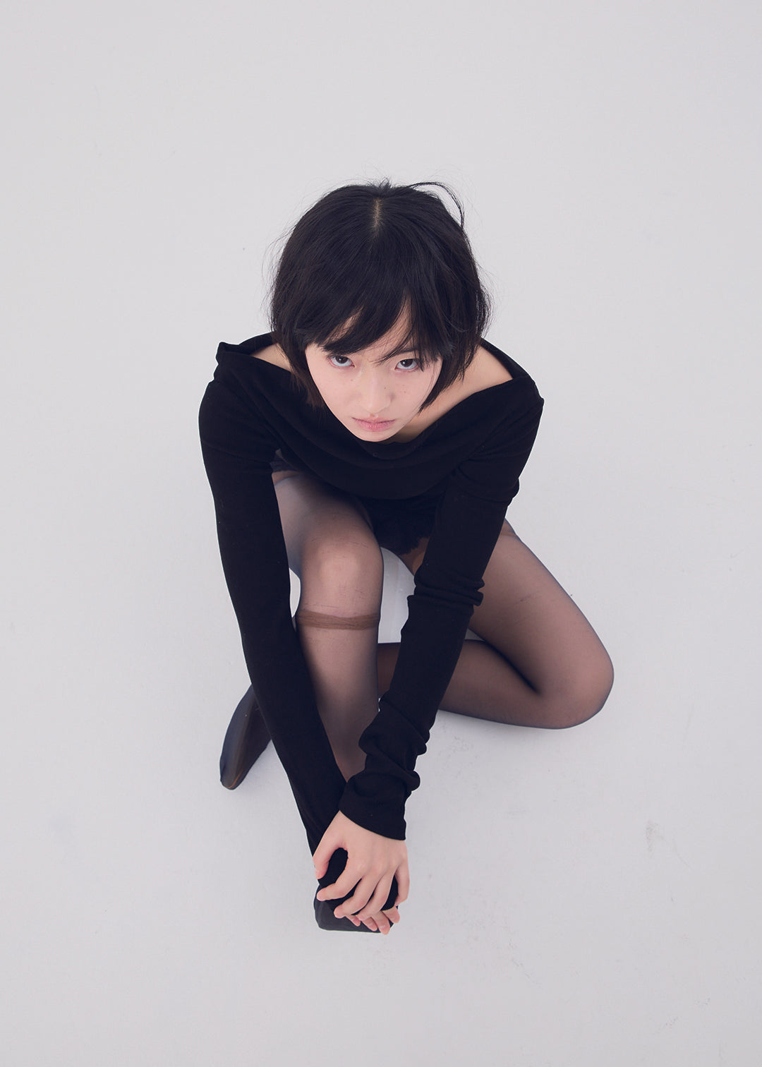 2Way Slit Top (Black) 