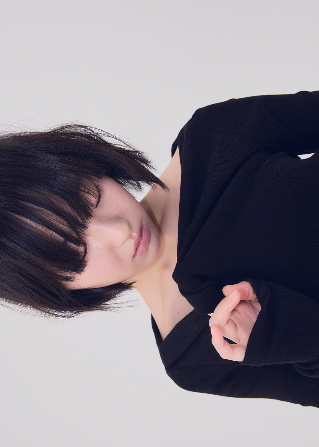 2Way Slit Top (Black) 