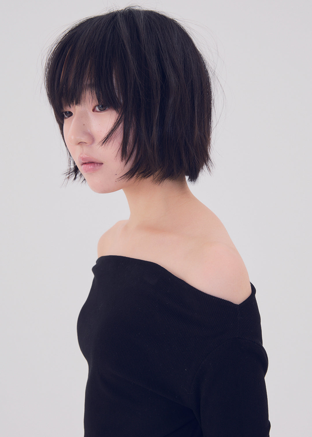 2Way Slit Top (Black) 