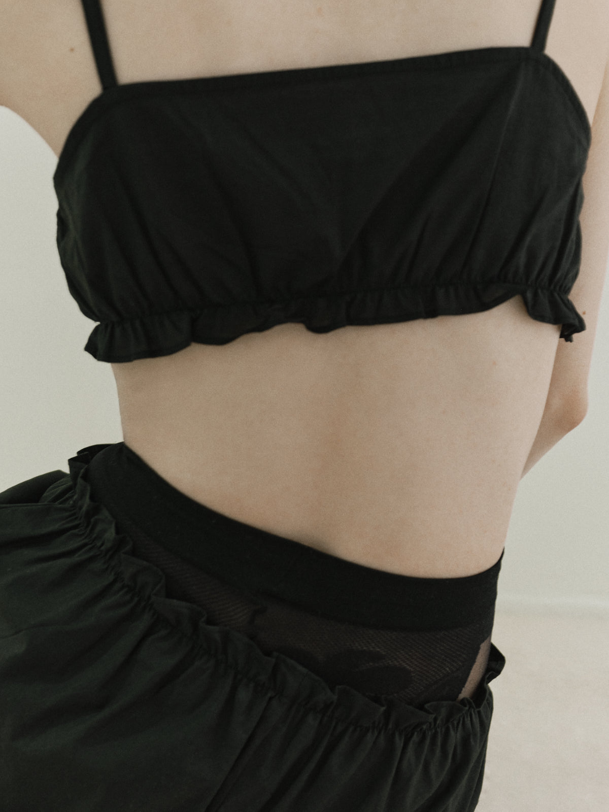 Race Cotton Shorts (Black)