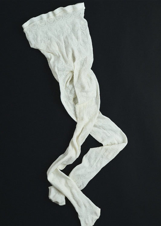 Fluffy Tights (Ivory)