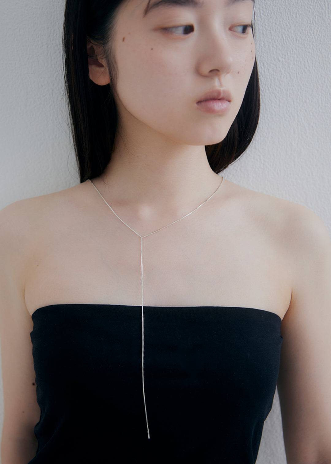 【Silver 925】Glowing Line Necklace