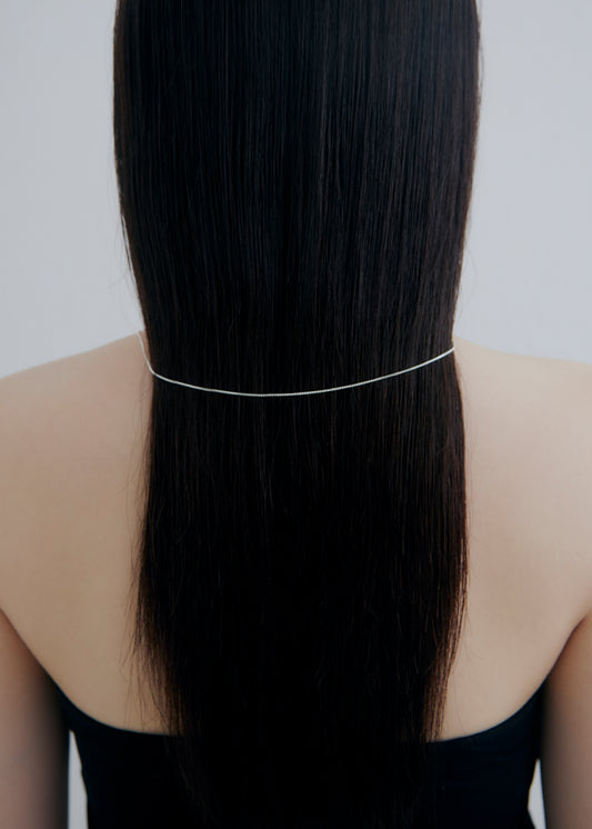 【Silver 925】Glowing Line Necklace
