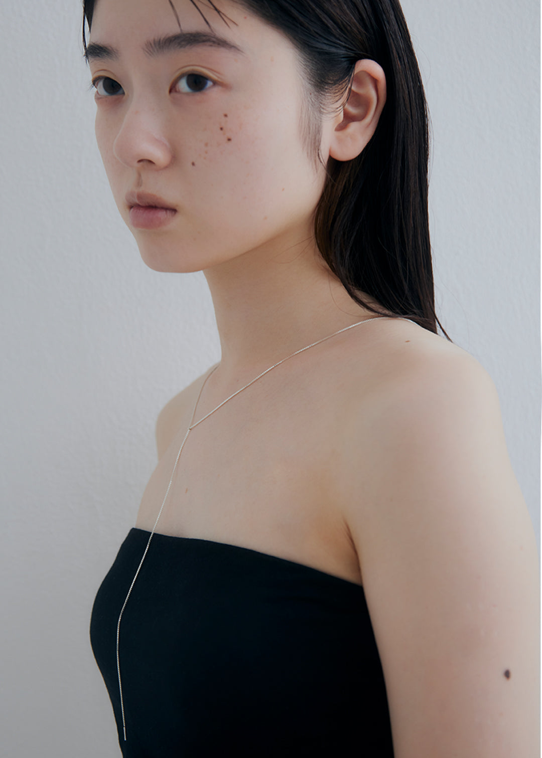【Silver 925】Glowing Line Necklace