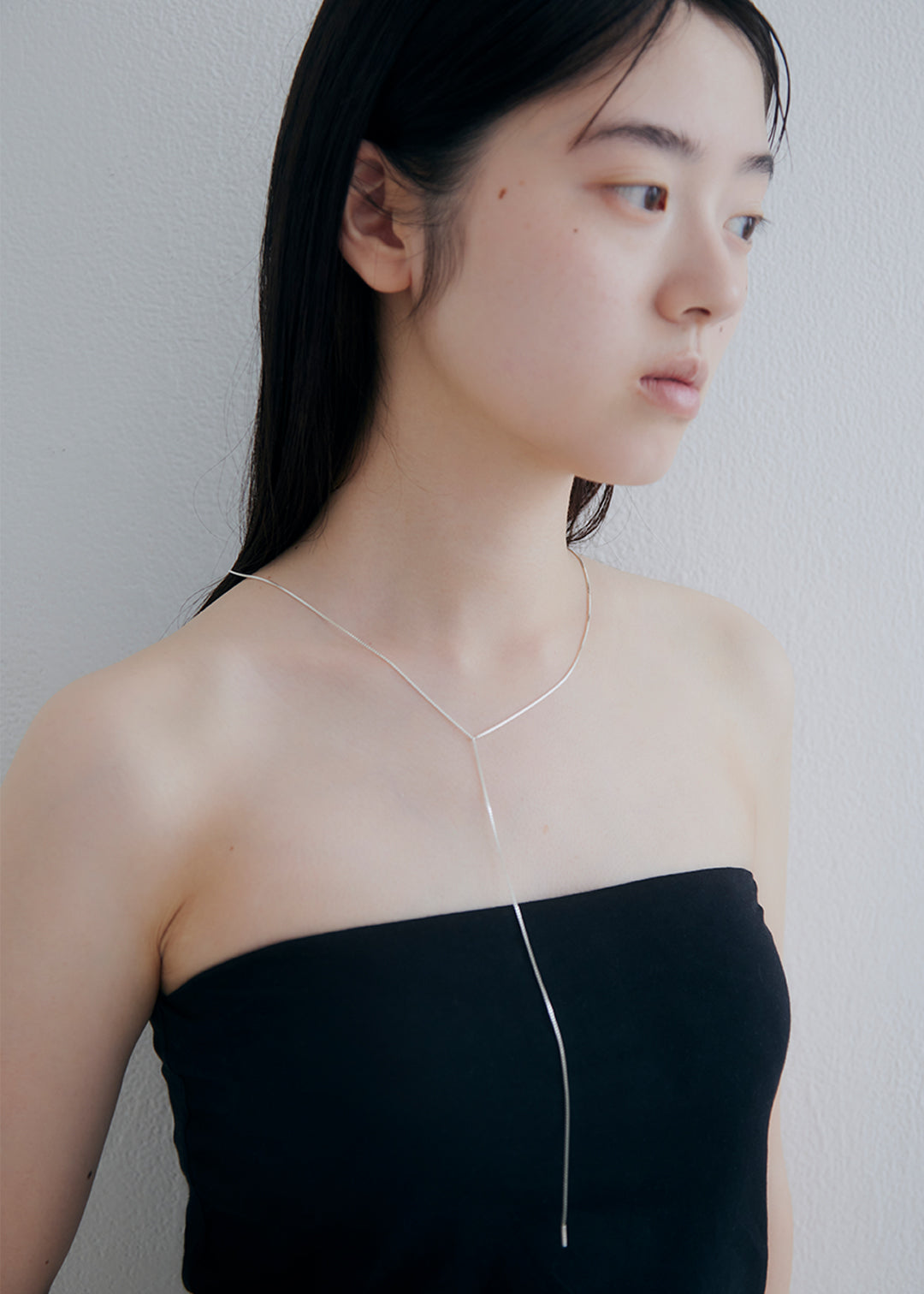 【Silver 925】Glowing Line Necklace