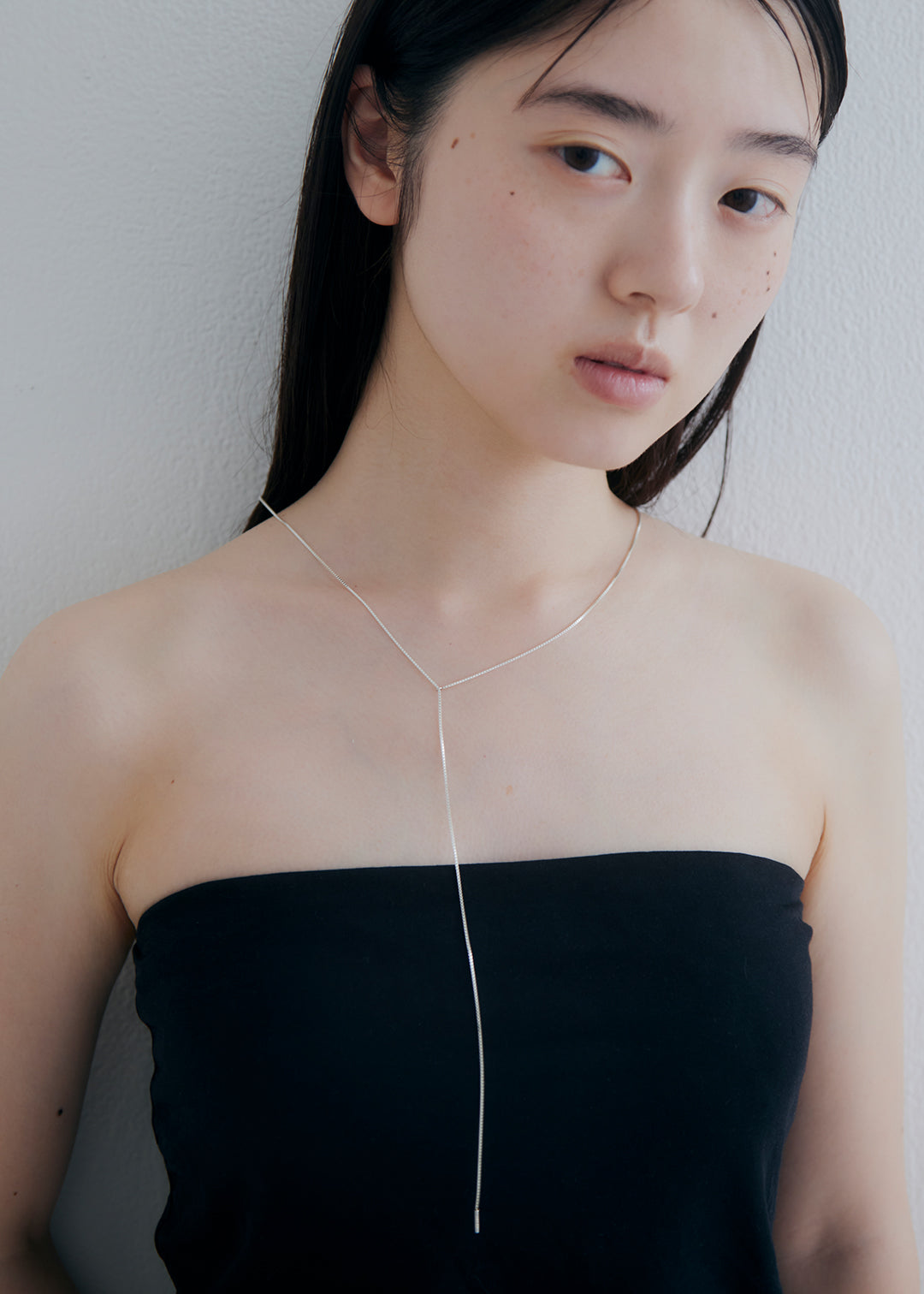 【Silver 925】Glowing Line Necklace