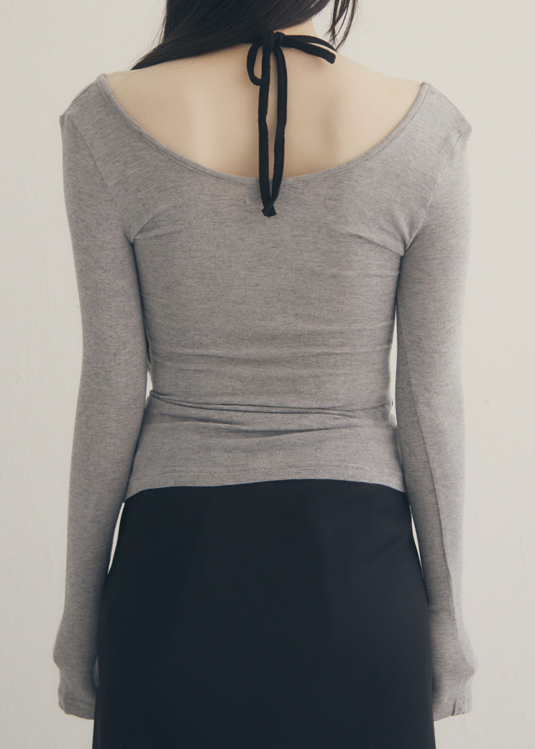 SoftTouch Cami Top (Gray×Black)