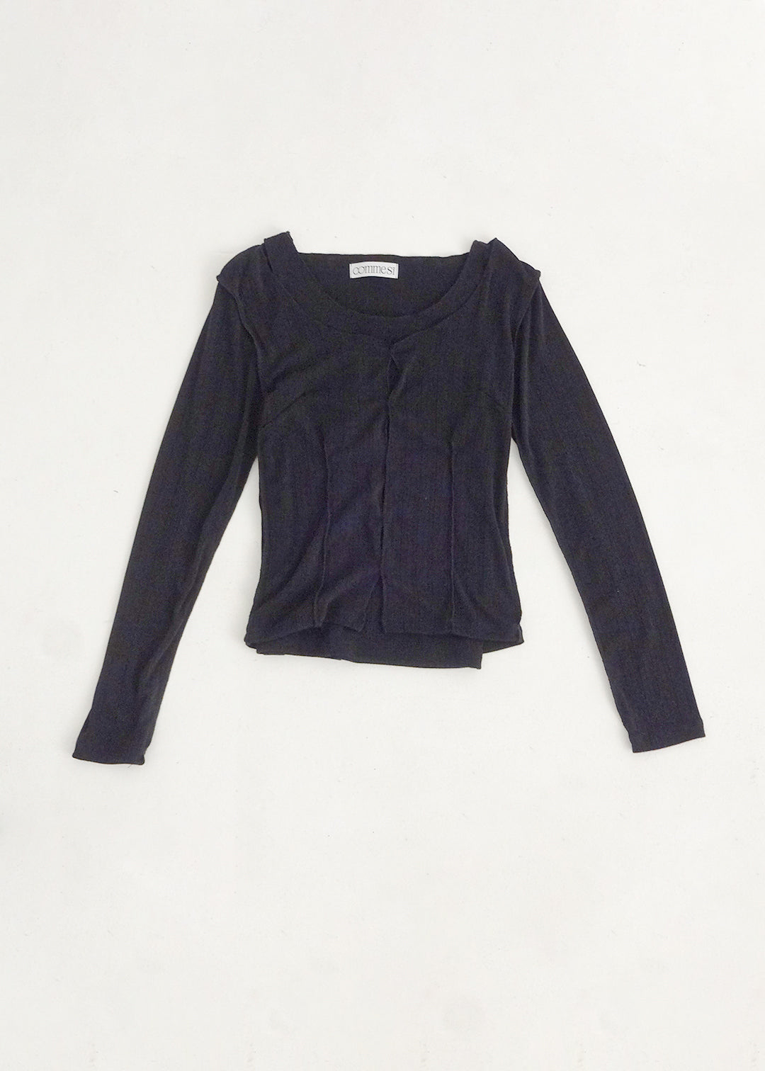 Layered Set Top (Black)