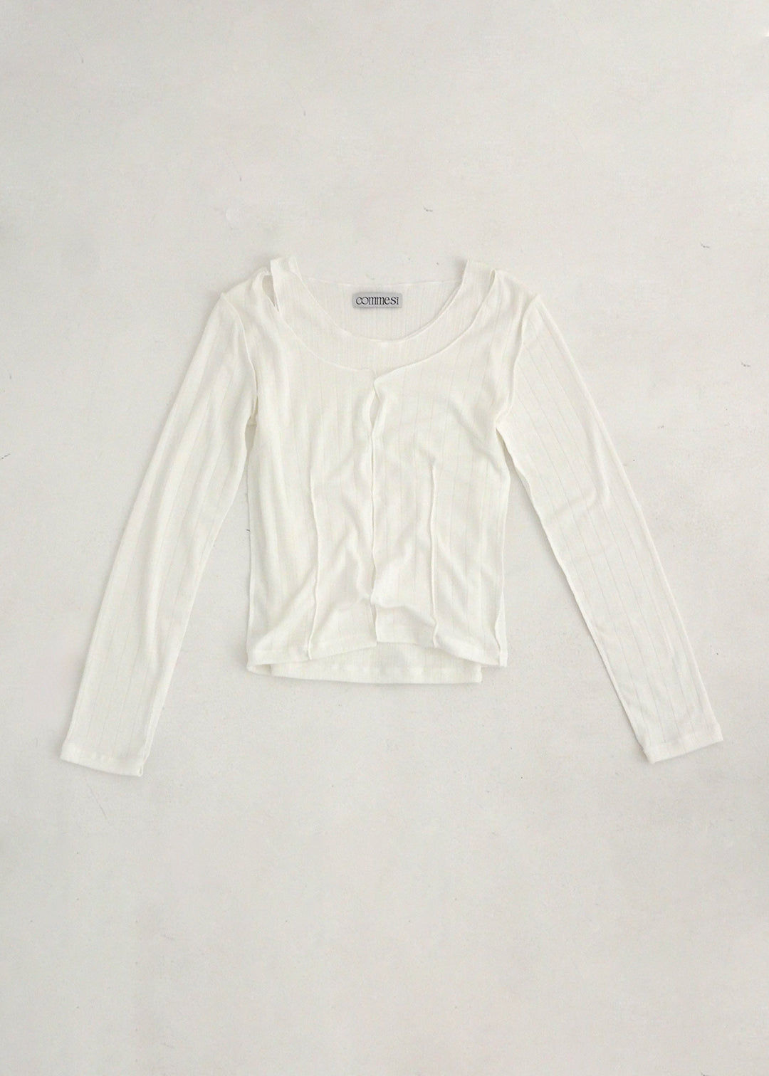 Layered Set Top (White)