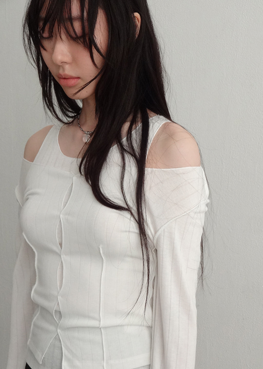 Layered Set Top (White)