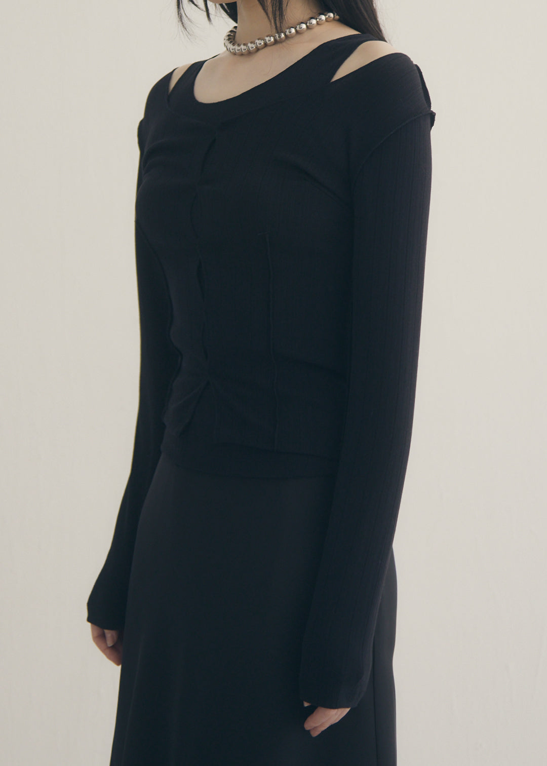 Layered Set Top (Black)