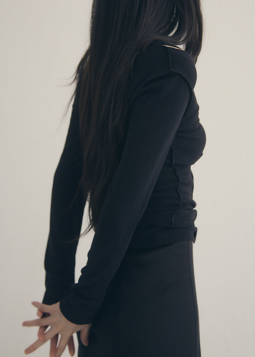 Layered Set Top (Black)