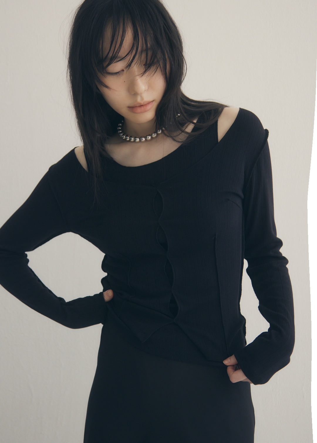Layered Set Top (Black)