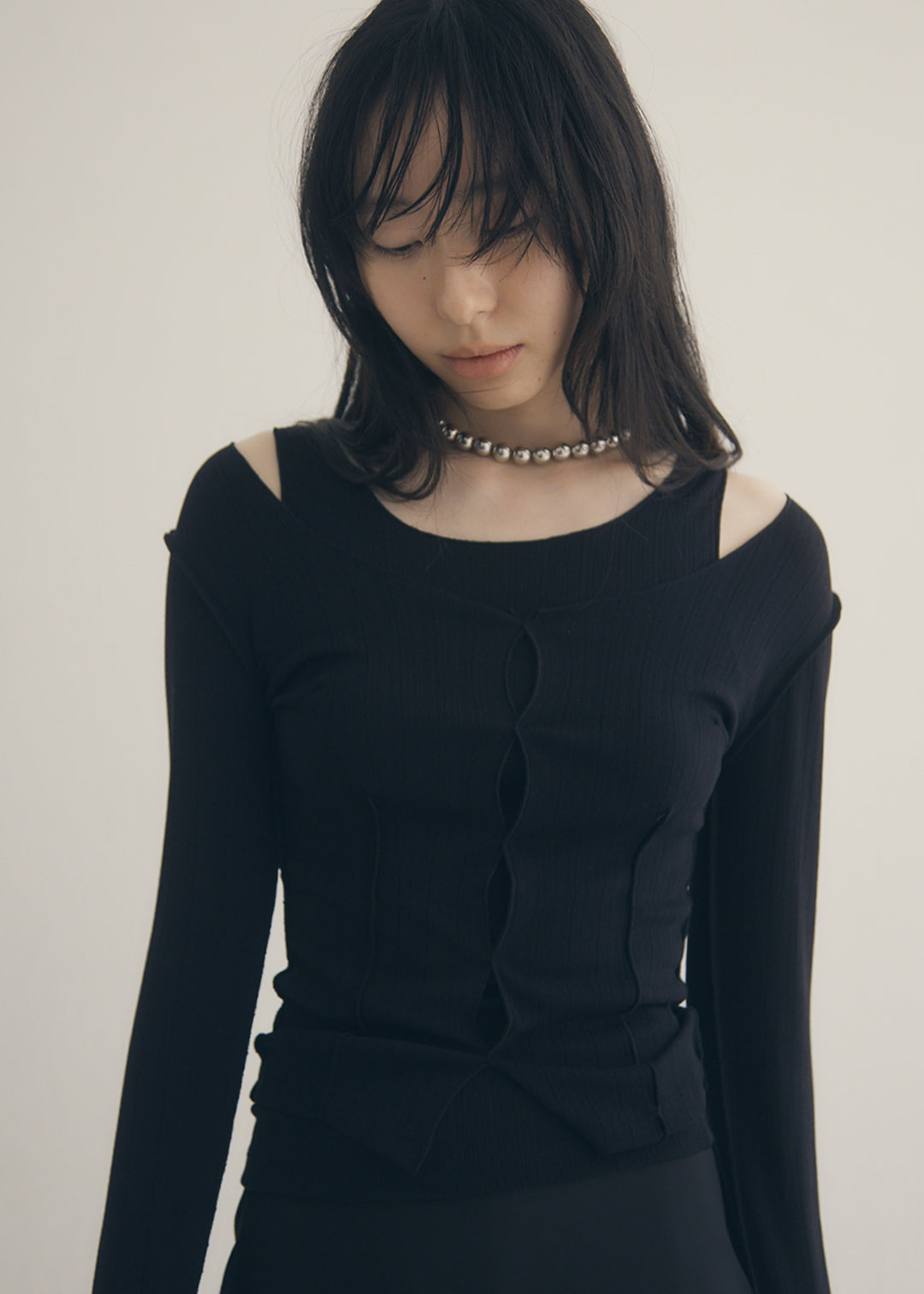 Layered Set Top (Black)