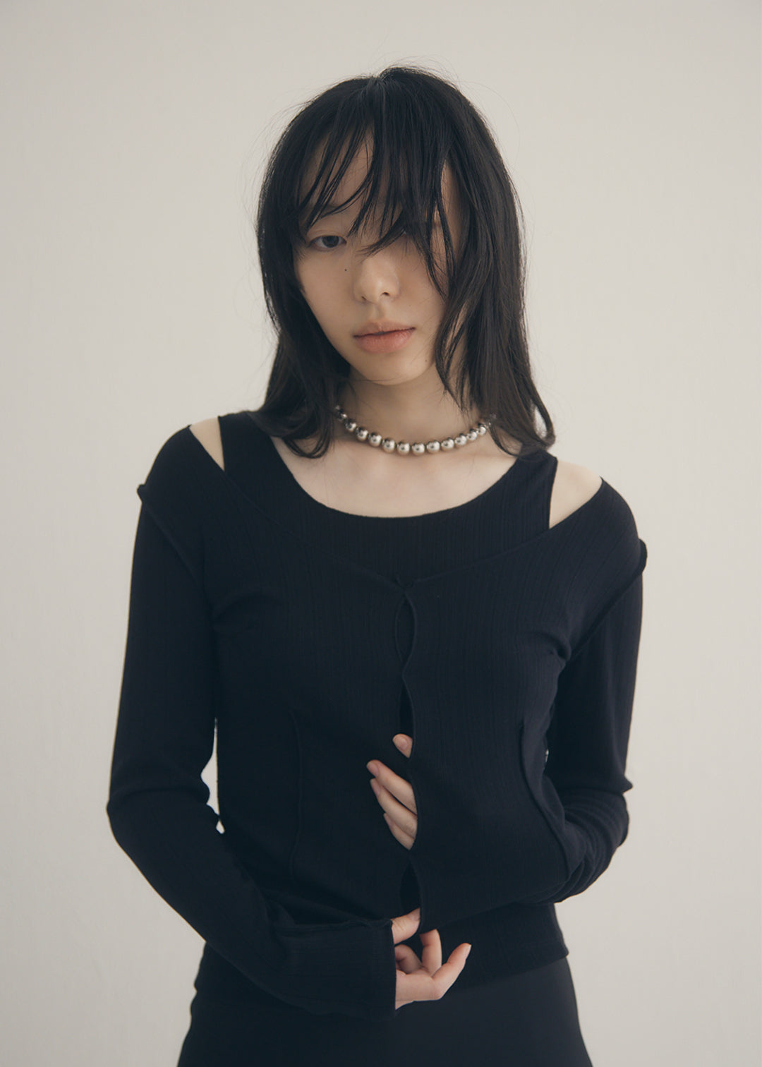 Layered Set Top (Black)