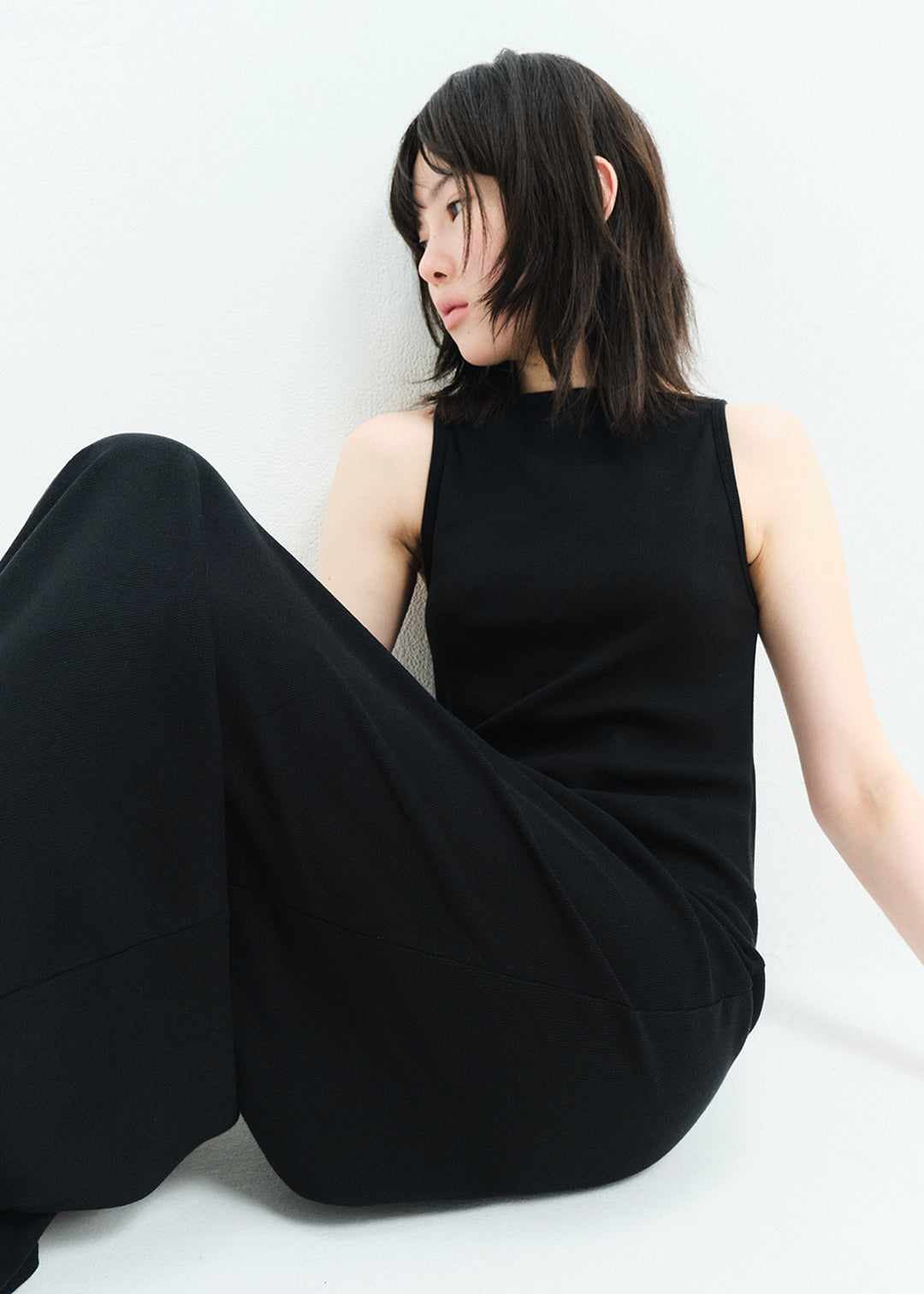 Back Style Dress (Black)