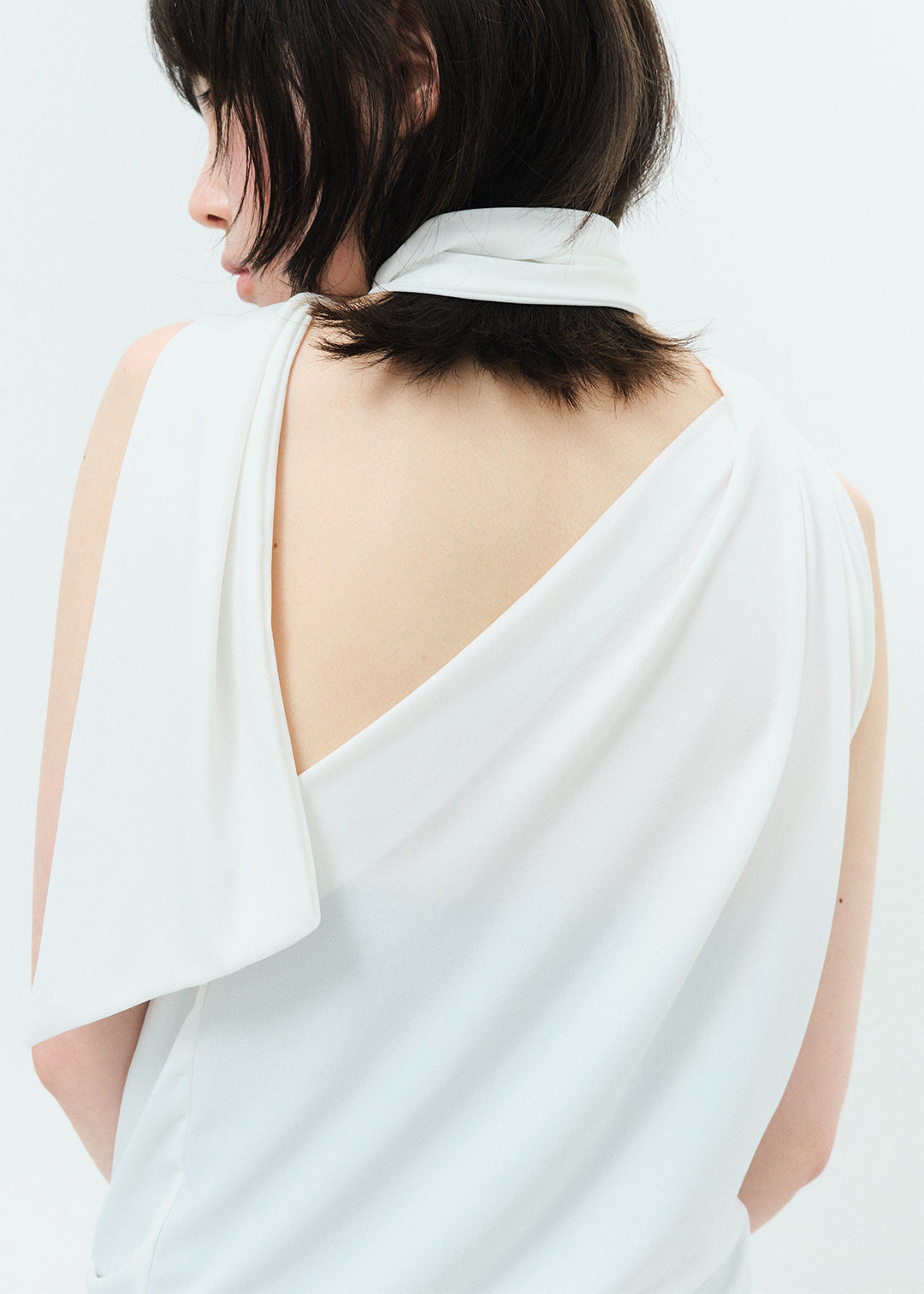 Halter Neck Tops (Ivory)