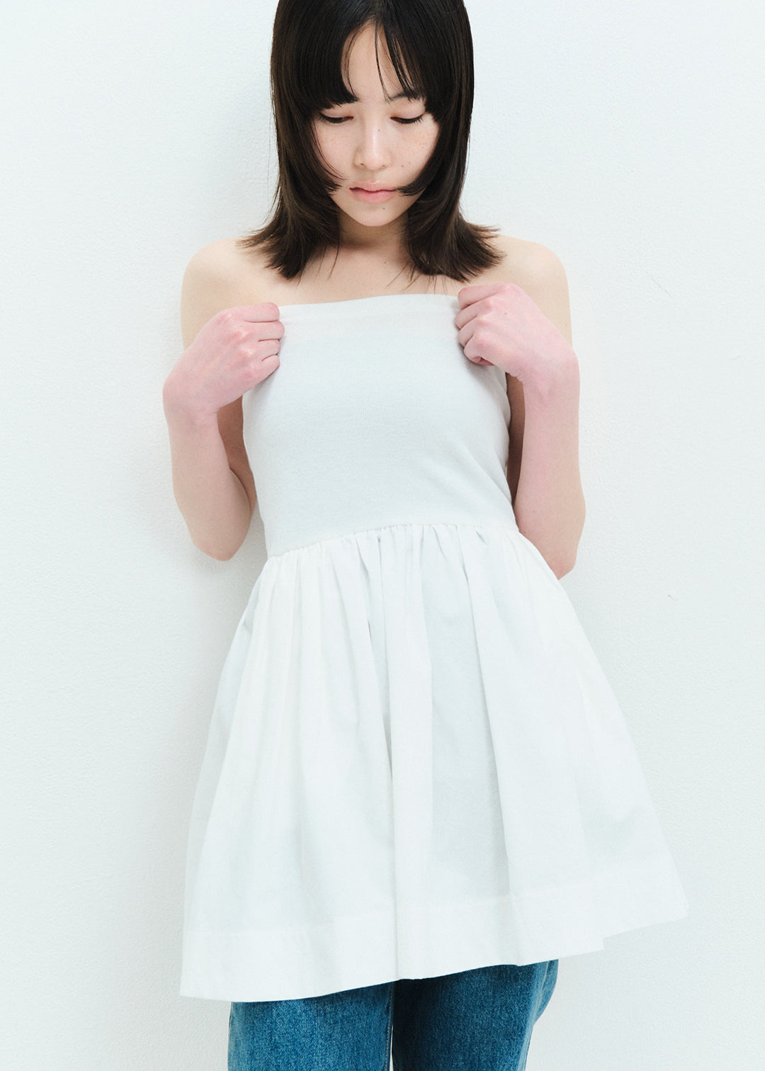 Bustier Top (White)