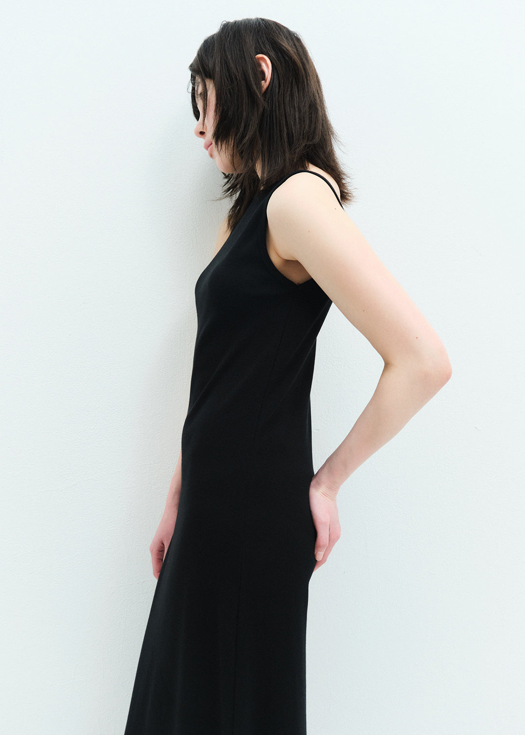 Back Style Dress (Black)