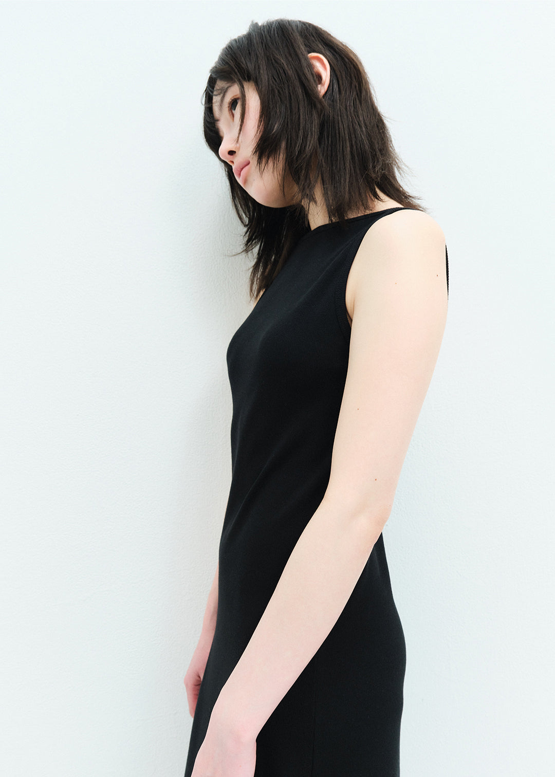 Back Style Dress (Black)