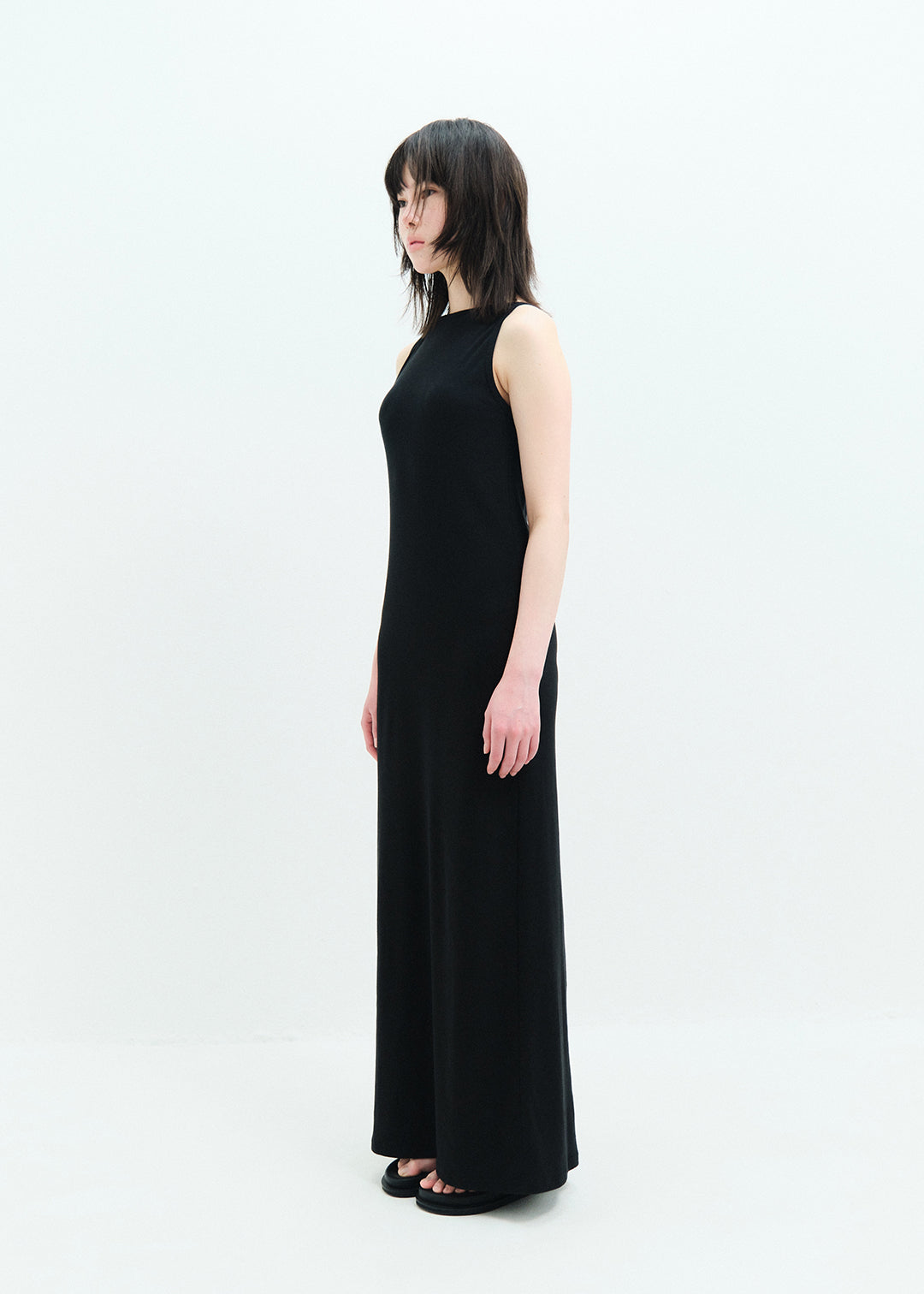 Back Style Dress (Black)