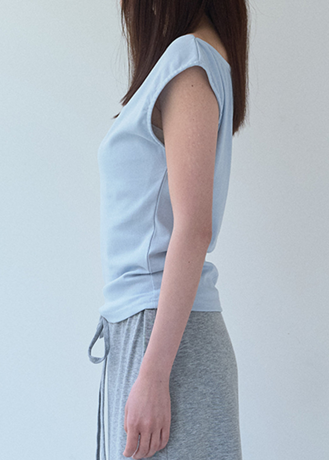 【6/20(Sat) 12:00】Free Neck Top (Skyblue)