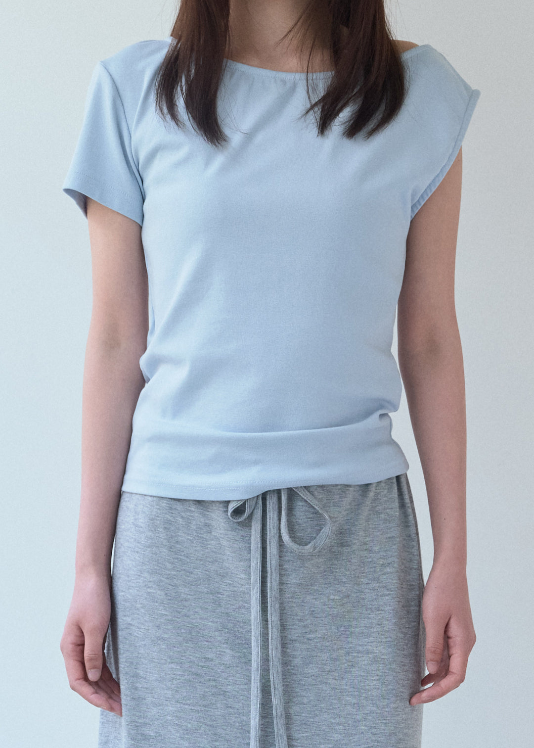 【6/20(Sat) 12:00】Free Neck Top (Skyblue)