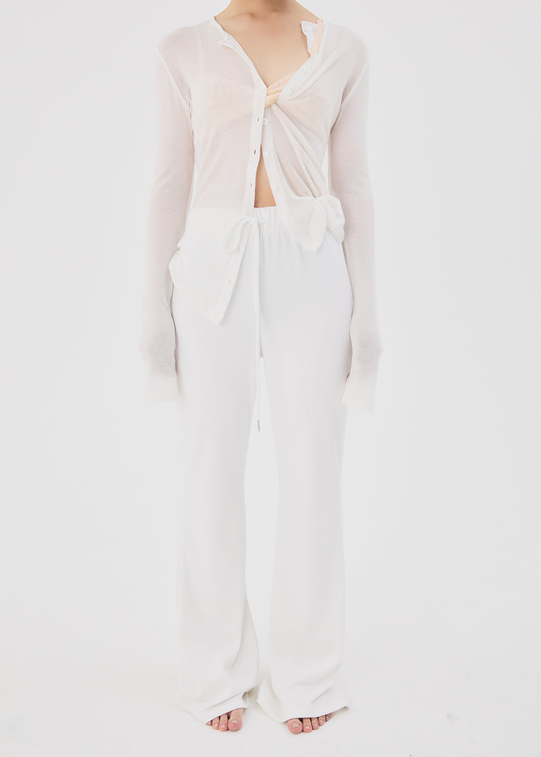 【NEW】Sensual Sheer Cardi (Ivory)