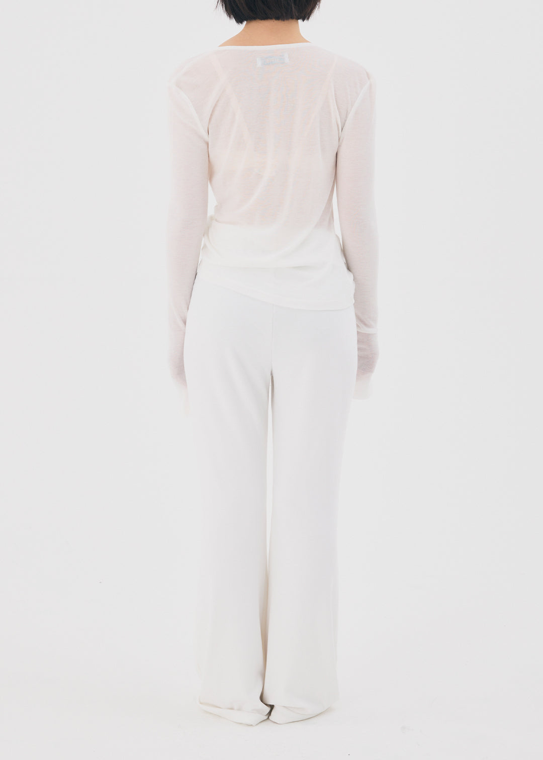 【NEW】Basic Stretch Leggings (Ivory)