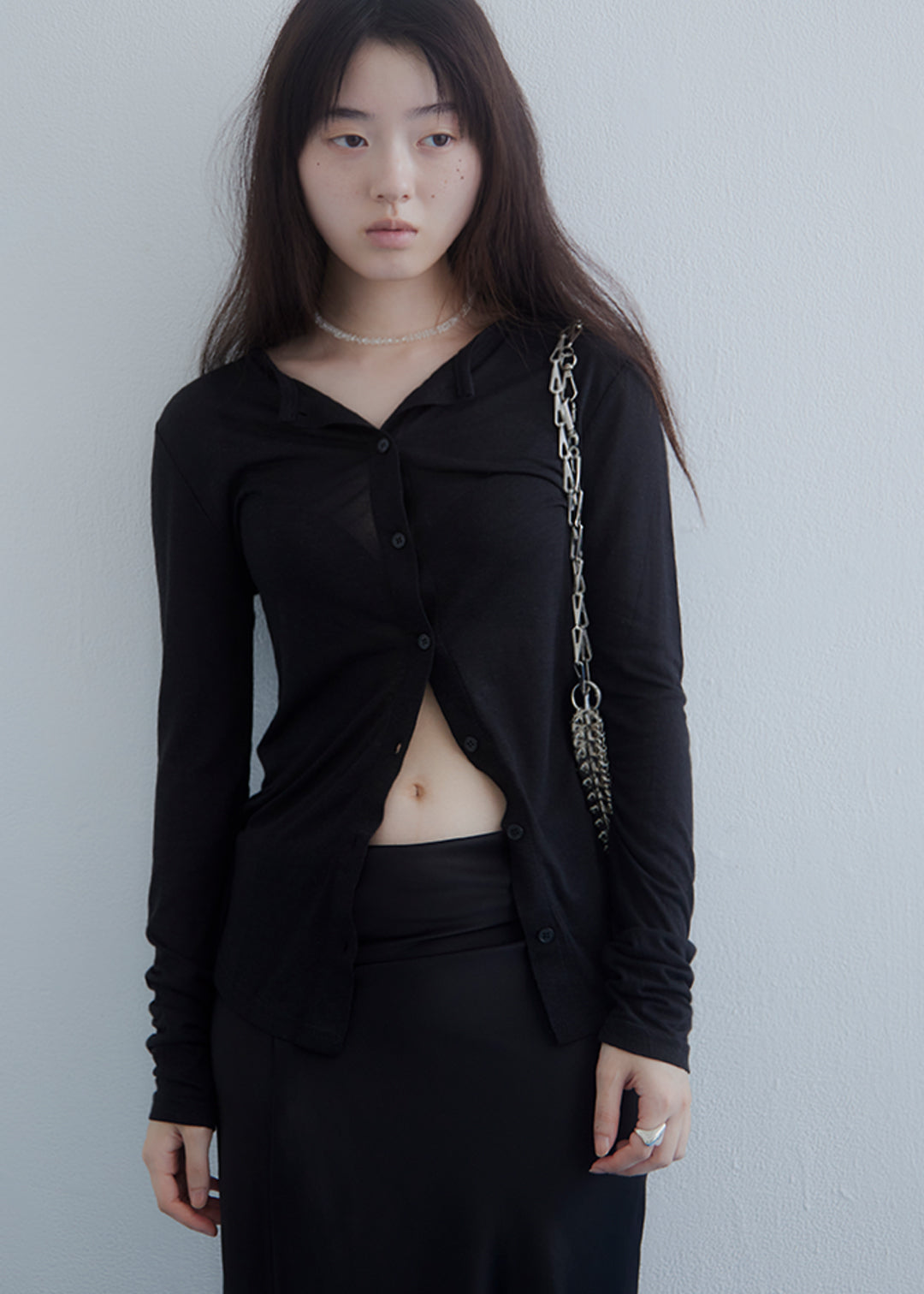 Tendawool Cardi (Black) – COMME SI STUDIO
