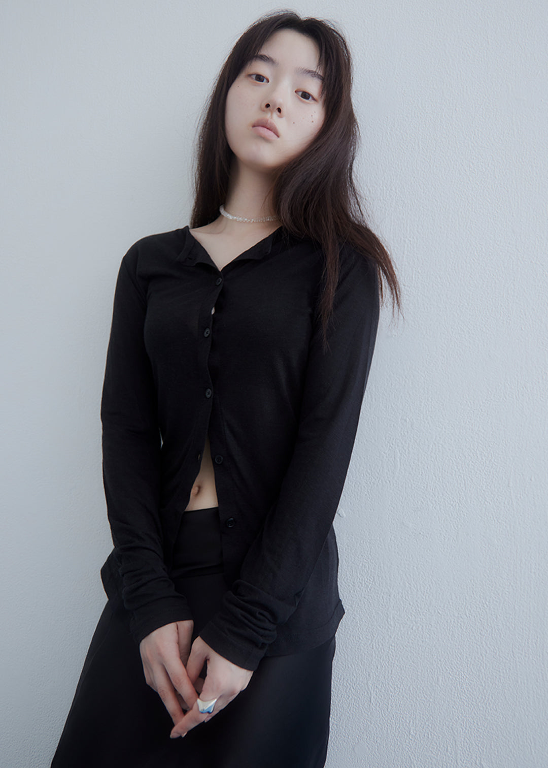 Tendawool Cardi (Black) – COMME SI STUDIO