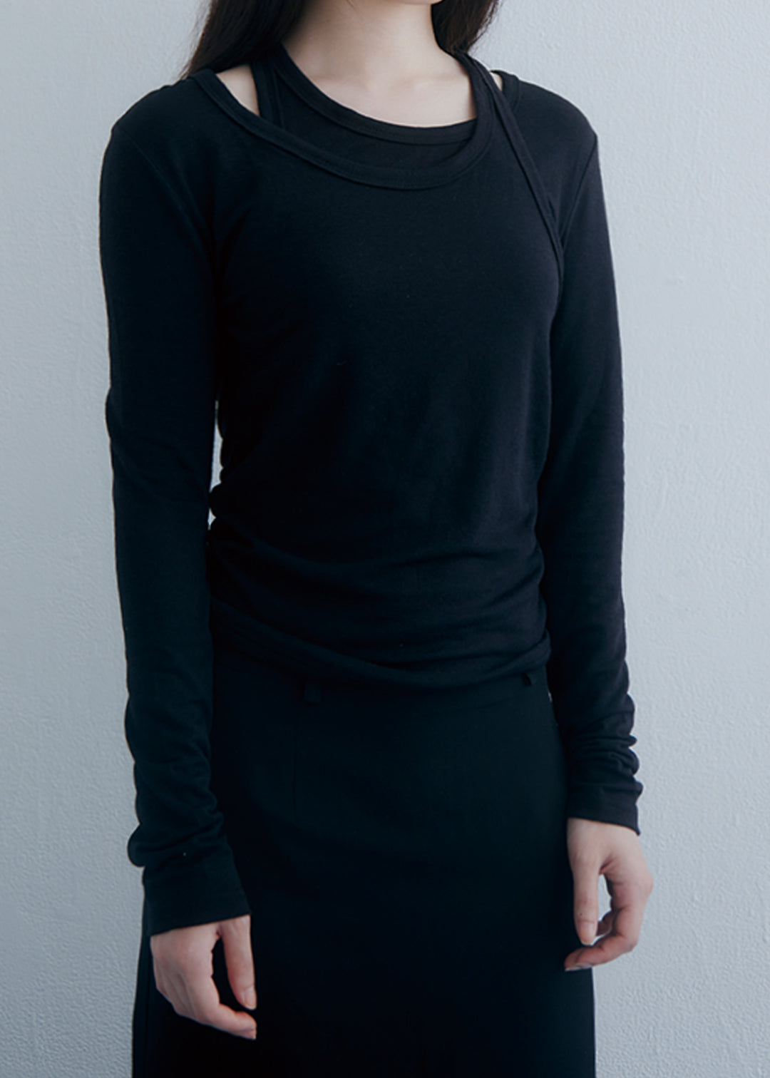 Neck Note Top (Black)