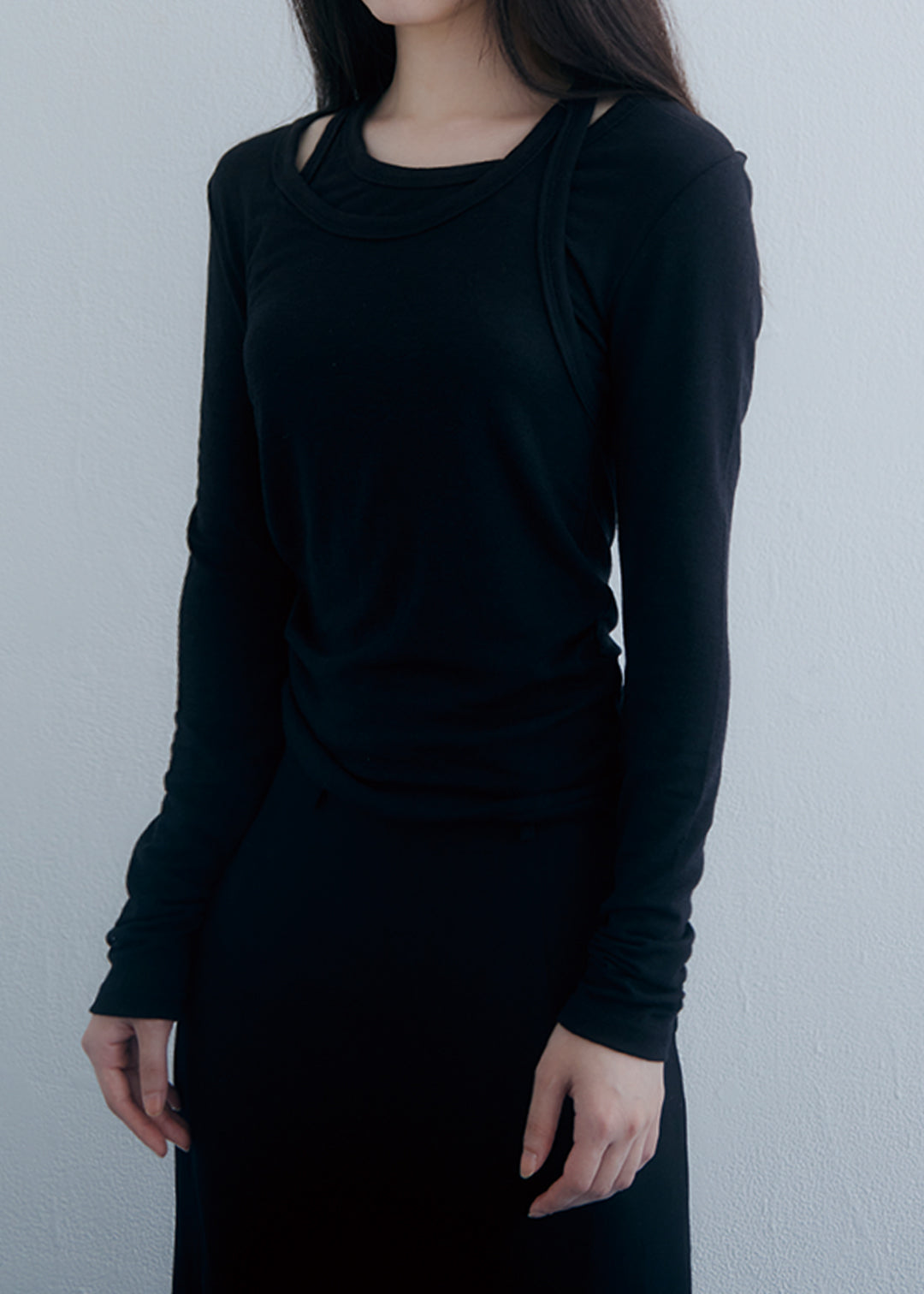 Neck Note Top (Black)