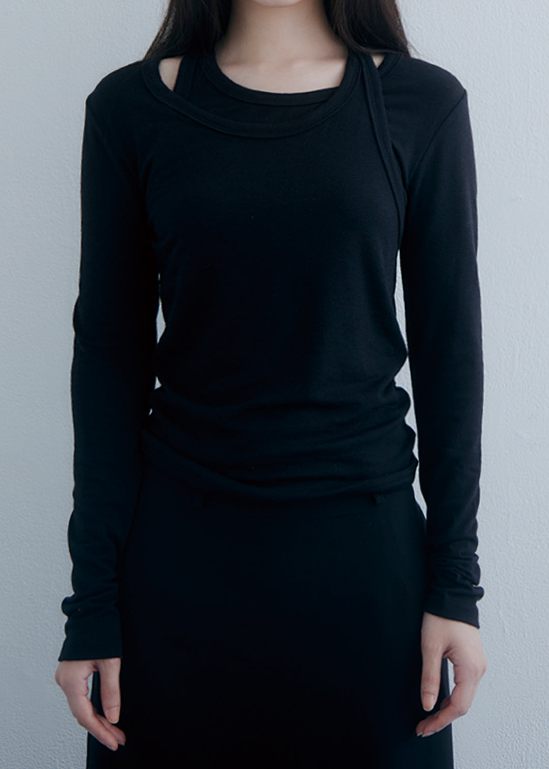 Neck Note Top (Black)