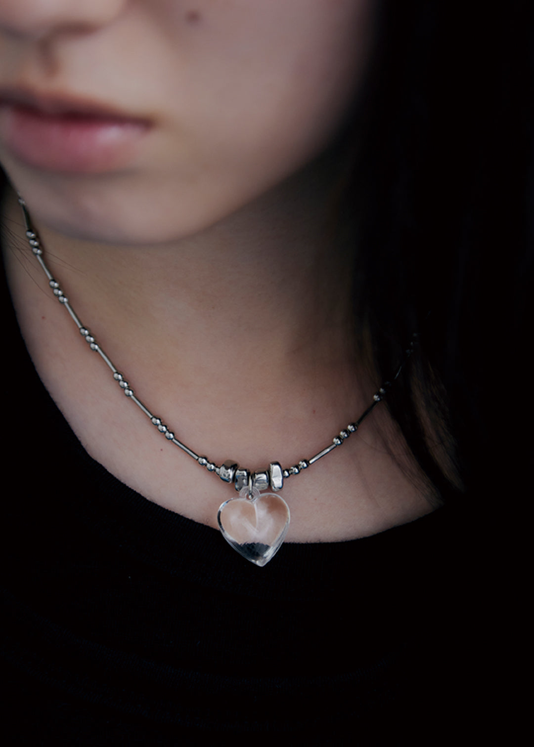 Surgical Steel Heart Necklace