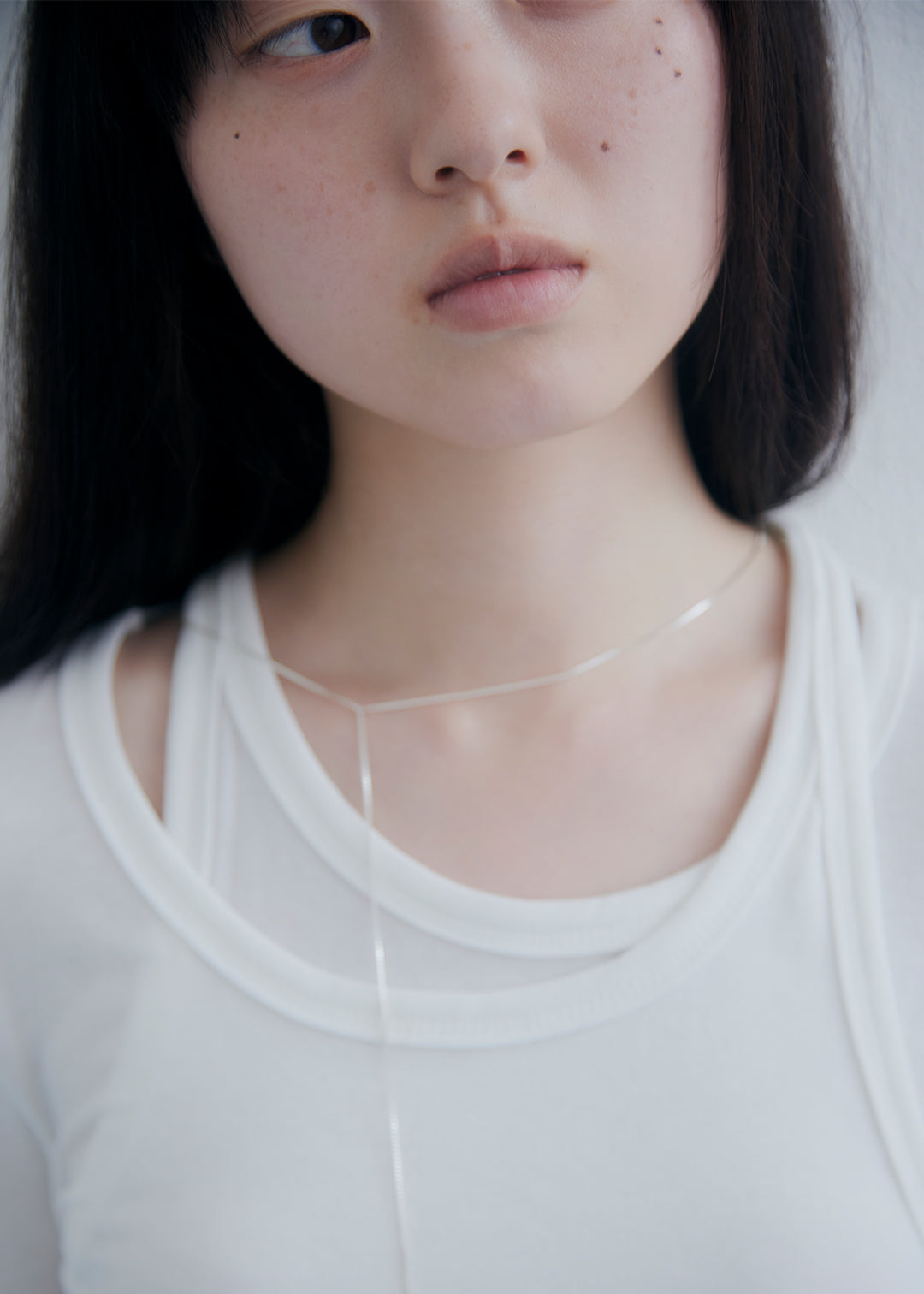【Silver 925】Glowing Line Necklace