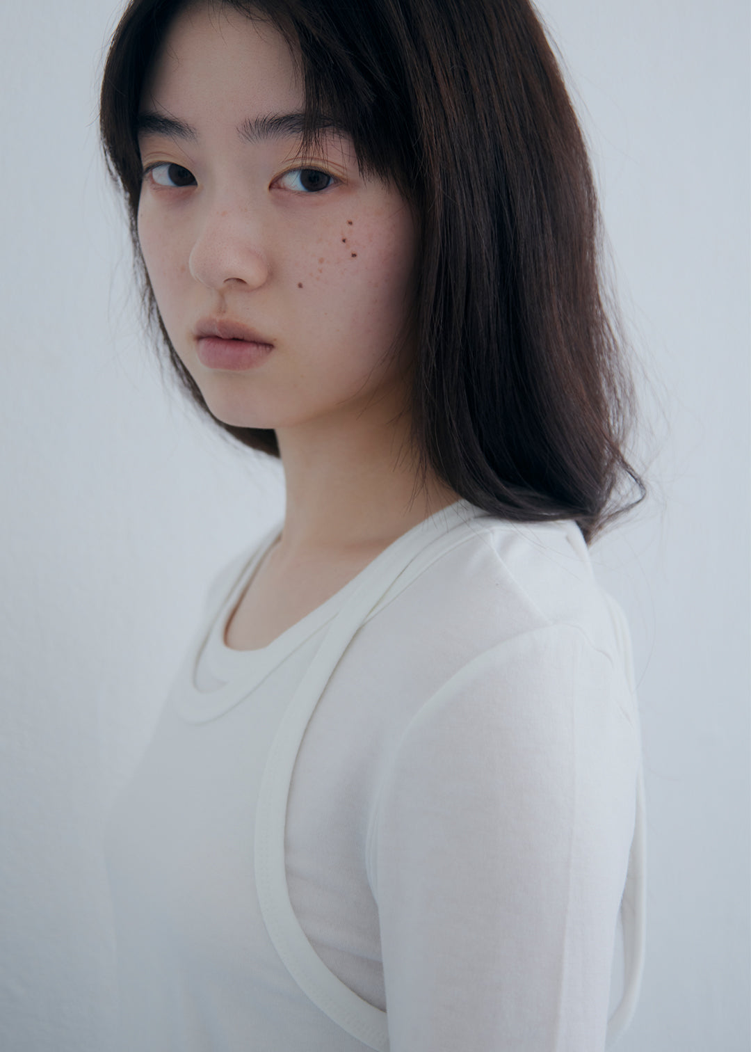 Neck Note Top (Ivory)