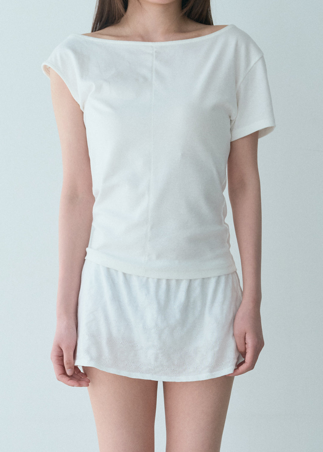 【6/20(Sat) 12:00】Free Neck Top (Ivory)