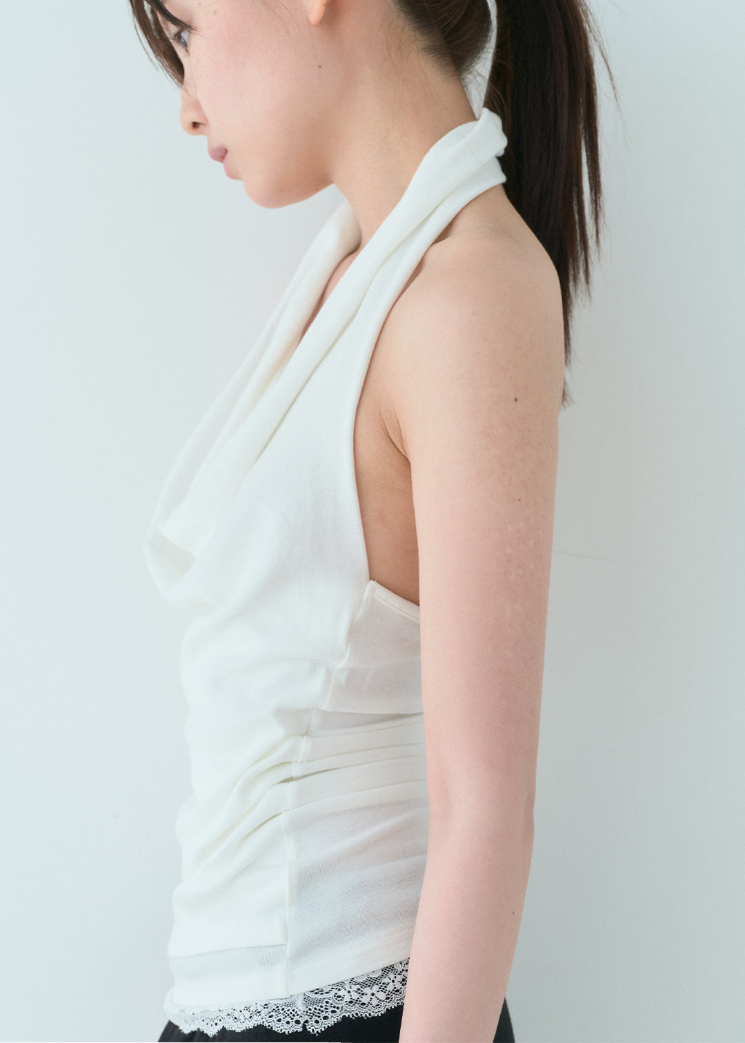 Glow Halter Top (White)