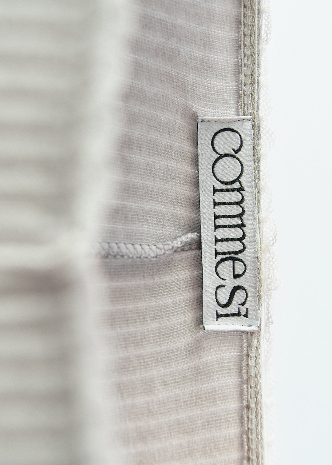 Soft Rib Biker Pants (Gray)