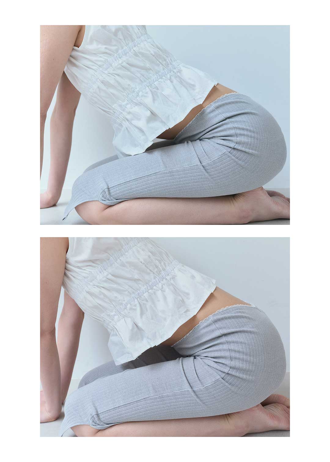 Halter Crop Top (White)