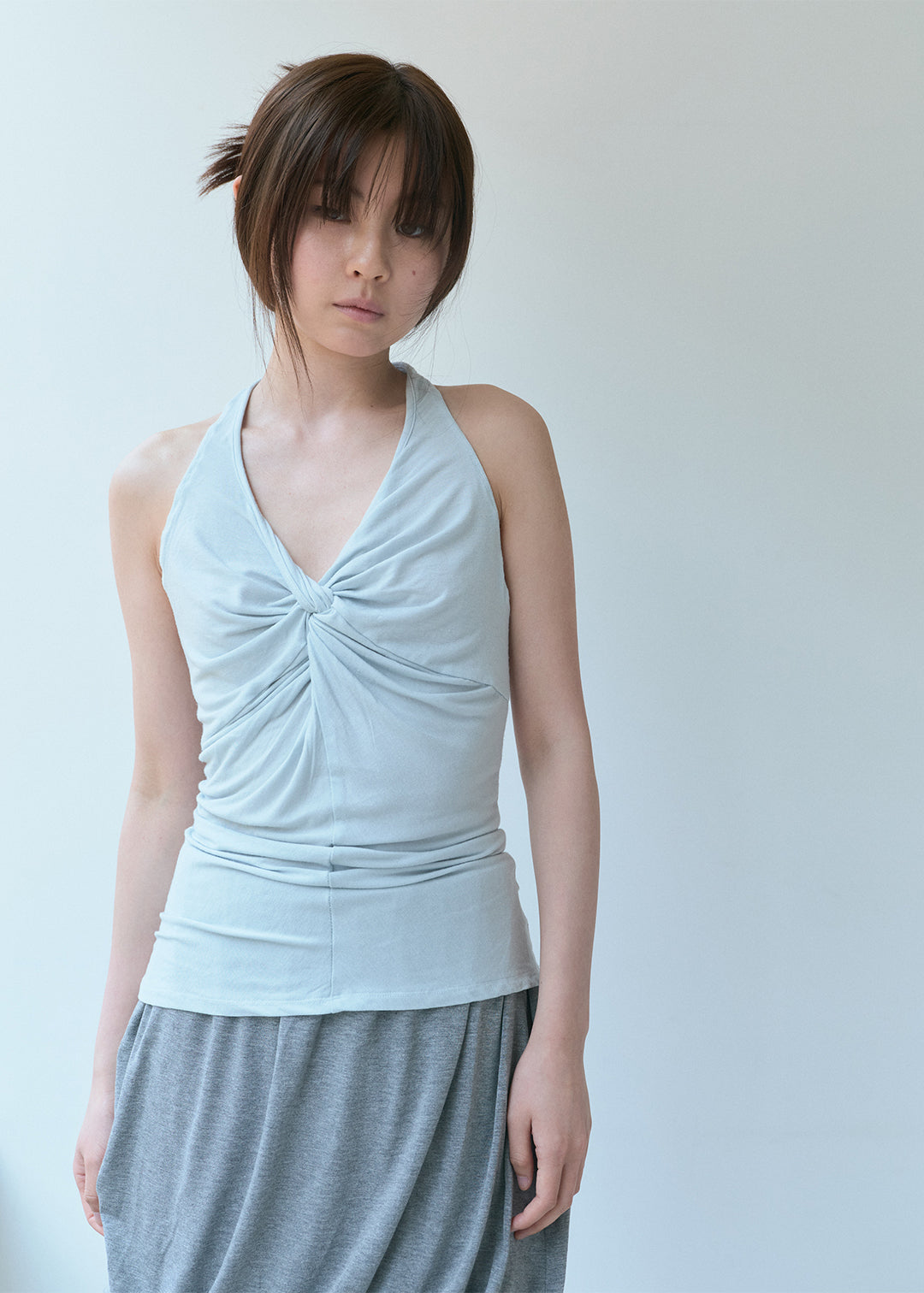 【6/20(Sat) 12:00】Sensual Halterneck Top (Skyblue)