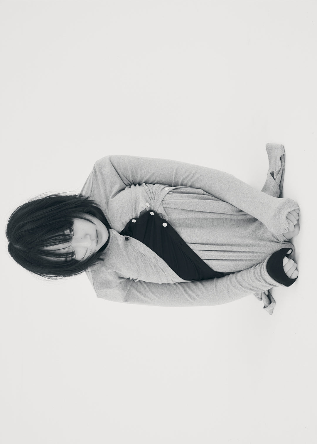 【NEW】Set Up Skirt (Gray)