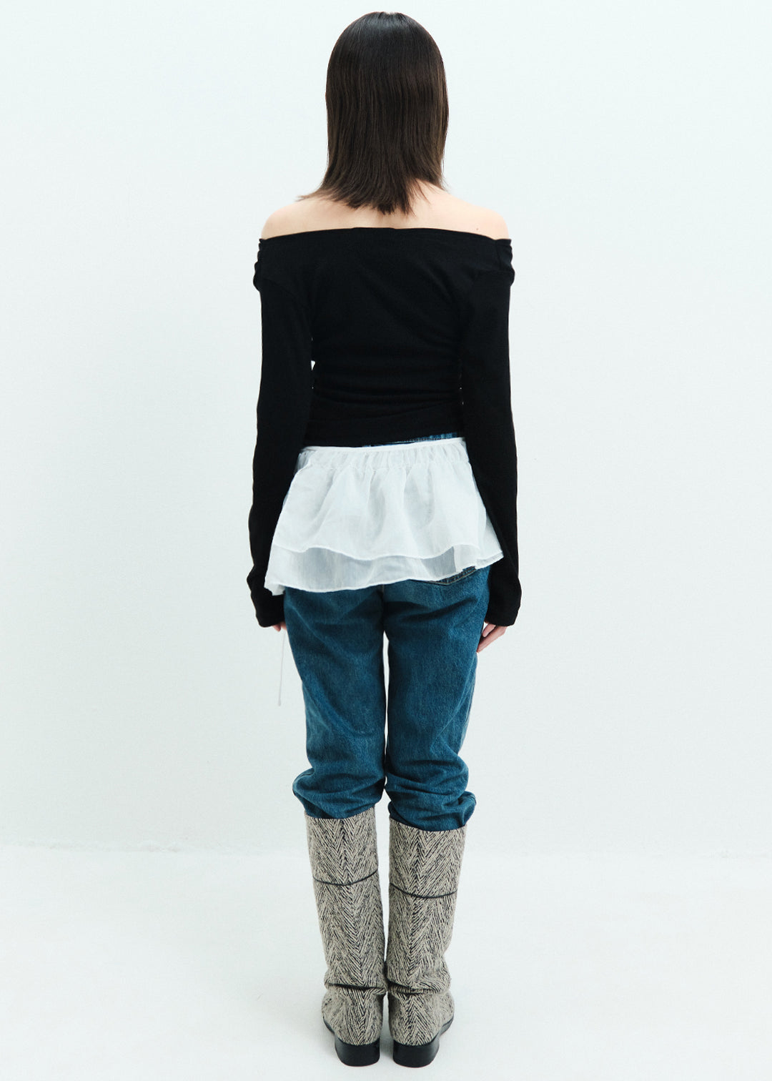 Layered Skirt (Ivory)