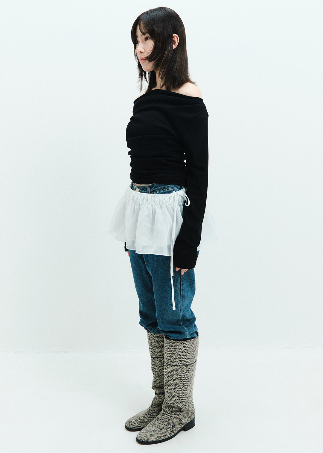 Layered Skirt (Ivory)