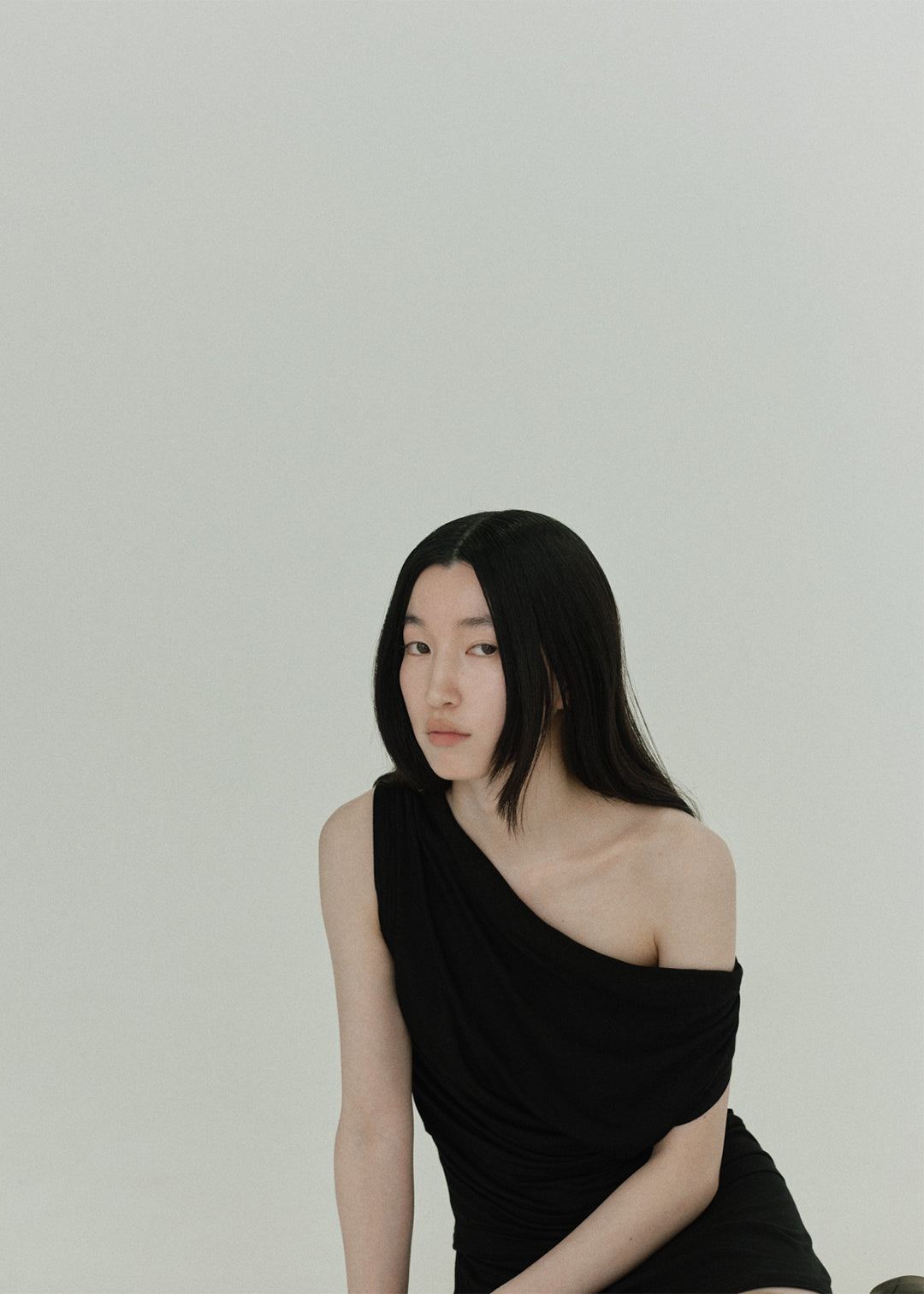 【MỚI】Áo Drape 2 chiều (Đen)